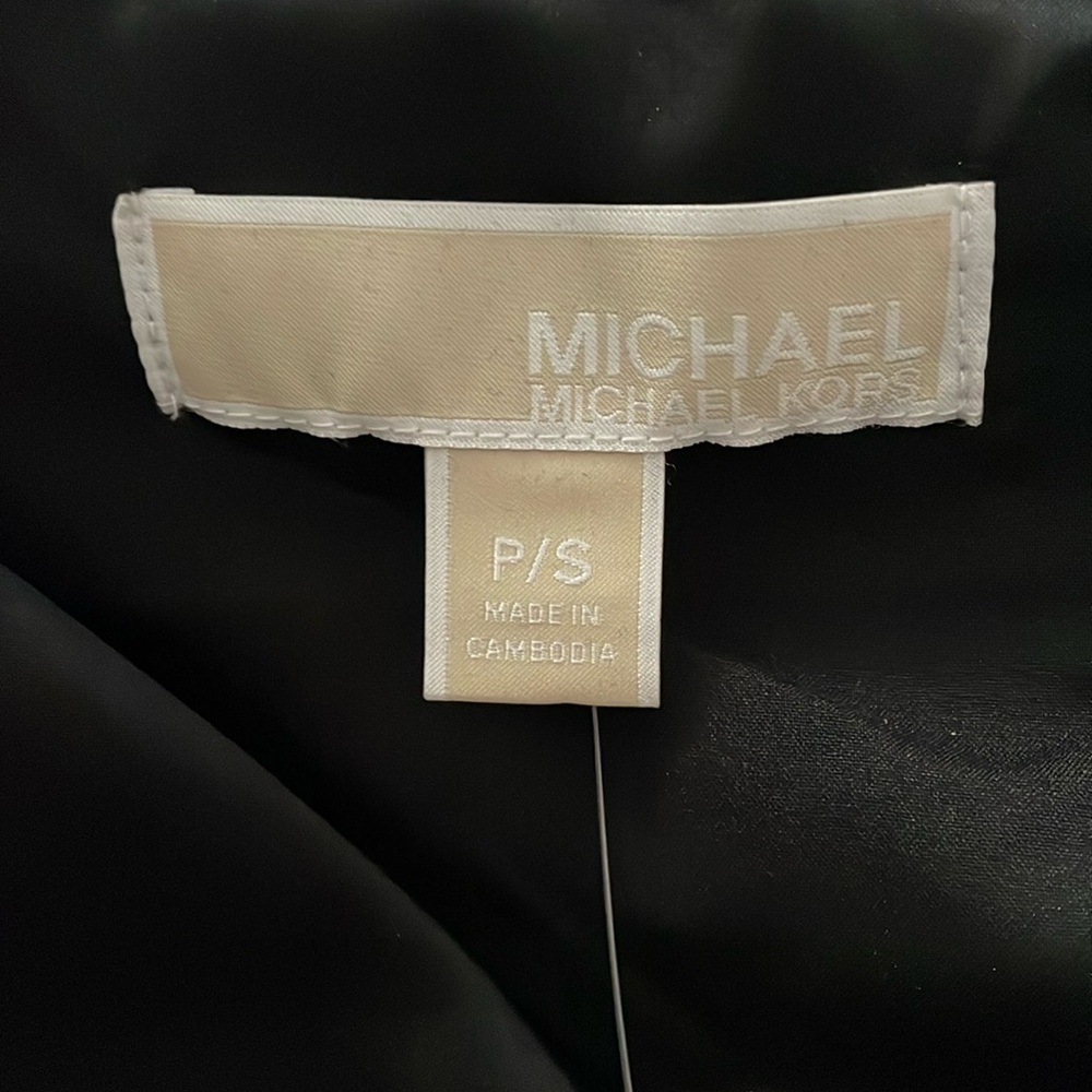 ♥️Michael Kors♥️Black long sleeves sequence, mini cocktail dress size (S/P) - Picture 9 of 13
